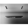 Falmec Cappa Isola Sospensione 180 cm Acciaio verniciato Vetro fumé temperato Profili in alluminio satinato anodizzato nero Tecnologia Multi-Air FALMEC Light - CLTI80.E0P2#NRSN451F