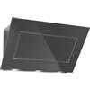 Falmec Cappa a Parete 90 cm Acciaio inox finitura Scotch Brite Finitura in vetro temperato Grigio FALMEC Quasar - CQPN90.E0P2#ZZZG491F