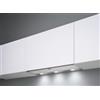 Falmec Cappa ad Incasso 90 cm Acciaio finitura Scotch Brite Parte inferiore vetro temperato bianco FALMEC Move - CMKN90.E0P2#ZZZF490F