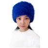 Lina & Lily Fascia Donna Invernale in Pelliccia Sintetica Pelo Lungo (Blu Reale)