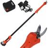 Stocker Magma E-140 TR - Forbice elettrica da potatura su asta - 21.6V/2.6Ah