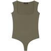 Freddy Body senza maniche con scollo quadrato