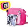 Liscianigiochi Lisciani Giochi- Barbie Print Cam Hi-Tech, Bambini Da 5 Anni, Fotocamera Istantanea, Stampa Subito Le Tue Foto, Funzione Video E Selfie, Multicolore, 97050, ‎38.8 x 28.5 x 5.7 cm, 300 grammi