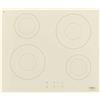 Smeg Universal SI2641DP piano cottura Crema Da incasso 60 cm Piano cottura a induzione 4 Fornello(i)