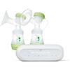 MAM Doppio Tiralatte Elettrico e Manuale 2in1, Include 2 biberon MAM 0-6 mesi anticolica Easy Start e 2 contenitori latte, Neonato accessori utili con 9 livelli di estrazione e coppa in silicone