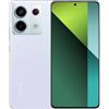 Xiaomi Redmi Note 13 Pro 5G Aurora Purple - Smartphone 8+256GB, processore Snapdragon 4nm, fotocamera 200MP, display AMOLED 120Hz, 67W, 5100mAh, display curvo 3D (versione UK)