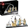 LEGO Architecture Londra, Set con London Eye, Big Ben e Tower Bridge, Kit Modell