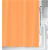 Spirella Tenda da Doccia in Poliestere Primo 180x180 cm Arancione Chiaro
