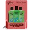Hawaiian Tropic After Sun Gel Cooling Aloe - Gel doposole all'Aloe Vera per pelli irritate dal sole, lozione rinfrescante ipoallergenica e dermatologicamente comprovata, confezione da 3 unità x 200 ml