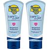Banana Boat Light As Air Sunscreen, Broad Spectrum Lotion, SPF 50, 6oz. - 2 Count (Pack of 1)