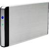 FANTEC fanbox FB-35US, Struttura esterna 8,89 cm (2,5 pollici) , SATA, , eSATA, USB 2.0, colore: Argento
