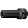 Hazet 2850-E24 Inserto Chiave a Bussola per Avvitatori ad Impulso Torx, Nero, Attacco Quadro, Cavo, 20 mm 3/4 di Pollice