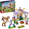 LEGO Friends Addestramento Equestre, Scuderia Cavalli Giocattolo con Pony, Mini Bamboline Aliya e Mia, Regalo per la Cura degli Animali per Bambini, Bambine dai 4 anni 41746