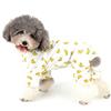 Ranphy, Pigiama in Cotone per Cani, con Stampa Adorabile, per Animali Domestici, con Motivo a Anatra, Stile Britannico, per cagnolini e Tutine, Vestiti per Cani da Compagnia