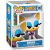 Funko POP! Games: Sonic - Rogue The Bat - Rouge - Sonic The Hedgehog - Figura in Vinile da Collezione - Idea Regalo - Merchandising Ufficiale - Giocattoli per Bambini e Adulti - Video Games Fans
