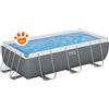 Bestway Piscina Rettangolare Steel Pro Max (404x201x100cm) con Pompa a Sabbia Art. 56442 - Steel Pro Max (404x201x100cm)