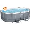 Bestway Piscina Ovale Steel Pro Max (305x200x84cm) con Pompa a Filtro Art. 5614A - Steel Pro Max (305x200x84cm)