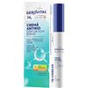 GEROVITAL Crema Contorno Occhi e Labbra con Effetto Antirughe, Idratante e Antiossidante, Contiene Acido Ialuronico, Vitamina C ed E 15 ml, Gerovital H3 Hyaluron C