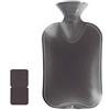Fashy - Copri borsa dell'acqua calda in pile grigio 2 litri - 1ST