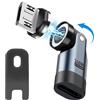 AXFEE Connettore Magnetico, USB C a Mirco, 240W Adattatore Magnetico USB C 9 pin, Compatibile con Phone 17 16 15/Pro/Max, Pad Mini 6, Gal-axy S24 S23 A54, MacBook, Laptop, Tablet
