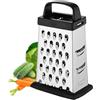 Xiuyer Grattugia Carote, Grattugia Formaggio, Grattugia, Grattugia quadrata a 4 lati e Grattugia da Cucina, Pratici Gadget per la Cucina, Grattugia A Quattro Lati per Cetrioli, Carote E Formaggio