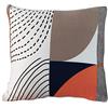 ARNTY Copridivano Elasticizzato 1/2/3/4 Posti,Estensibile Copri Divano Letto,Moderno Fodere Copridivani Elastico Fodera Protettiva(Colorato-Motivo Geometrico, 1 Fodera per Cuscino)