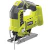 Ryobi R18JS-0 Seghetto Alternativo a Batteria 18V ONE+, Cambio Lama Senza Attrezzi, Movimento Regolabile in 4 Posizioni, Batteria Non Inclusa