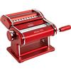 Marcato 1856400 Macchina per Pasta, Acciaio Inossidabile, Rossa