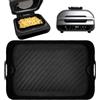 BYKITCHEN Rivestimento in silicone per friggitrice ad aria Ninja Foodi MAX Health Grill e friggitrice ad aria [AG551UK] [AG651UK] [DG551UK], grandi fodere Airfryer, cestello in silicone, accessori per