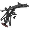 LighTech Kit Porta Targa Regolabile Lightech Specifico Per Triumph Sp