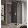 BOX DOCCIA VENERE EVO ANGOLARE 70X90 H 190 CM CRISTALLO TRASPARENTE 6 MM
