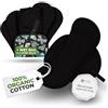 Natissy Assorbenti Lavabili in Cotone Biologico per Donna e Adolescente, Morbidi, Traspiranti, Non Irritanti e Riutilizzabili - Set 6 pz Taglie S+M - Made in EU