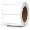 Meitaat Adesivi rettangolari bianchi, 50 x 25 mm, codifica a colori, autoadesivi, per trasloco, 500 pezzi