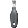 Zyliss E980269 ZESTER 2 in 1, Inossidabile Acciaio Inox Paglia di Grano, Grigio
