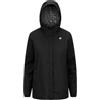 K-Way Giacca Donna, Tessuto 100% Poliestere Riciclato Impermeabile, Antivento e Traspirante, Cuciture termonastrate, Lunghezza Media, vestibilità Regolare, Tasche con Zip, Logo Stampato, cap.