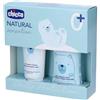 Chicco Natural Sensation Set Detergente Corpo&capelli 200ml + Pasta Lenitiva 4in1 100ml