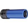 GEDORE Red Chiave a Bussola per Cerchi in Lega con Boccola Protettiva, 1/2 pollici, 12.5 mm, Esagonale, 17 mm, Inserto Lungo per Avvitatore, Auto e Officina, R63041716