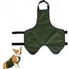 CAASFOOY Protezione della Pancia del Cane, CAASFOOY Bavaglino per Cani, Caldo Gilet per la Pancia Dell'animale Domestico, Gilet Rinfrescante per Cani, Fascia per la Pancia del Cane, Vestiti per(L)