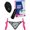 MySecretCase Mutandine Vibranti con Telecomando - Vibratoreper Donna Professionale, Sextoys Coppia, Vibratore Clitoride Femminile, Stimolatore Vibrante Donne Piccolo, Mutande Sexy a distanza S/M