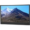 AMONIDA Monitor IPS, Monitor da 13 Pollici con Retroilluminazione a LED Ultra Sottile con Custodia Protettiva per Laptop