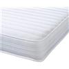 eXtreme comfort ltd Extreme Comfort Sirocco Airflow - Materasso ibrido a molle e memory foam in fibra di memoria, 75 x 175 cm, colore: bianco