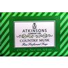 Atkinsons 6 x ATKINSONS Saponetta Country Musk 125 GR