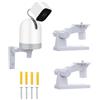 TEKCAM Supporto da parete per fotocamera compatibile con Eufy Security Indoor Cam E220, Eufycam 2c/2, telecamera di sorveglianza Blink Mini Pan-Tilt, confezione da 2 supporti da parete regolabili per