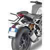 MOTOTOPGUN givi tr6420 telaietto borse laterali sgancio rapido compatibile con triumph speed triple 1200 rs 2021 2022 mototopgun