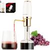 WIWONEY Aeratore per vino elettrico premium, decanter per vino automatico multi-intelligente, dispenser per vino ricaricabile USB one-touch
