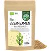 Alpi Nature Semi di Sesamo BIO Non Sbucciati 500g, bio Semi di Sesamo Bianco Non Sbucciati, Senza Glutine