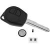 OTOTEC Guscio per chiave telecomando OTOTEC a 2 pulsanti compatibile con Suzuki compatibile con Vauxhall Agila