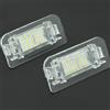 BHZNGD Luce Targa a LED, 2x 6000K Xenon Bianco Canbus Lampade Targa Compatibile con Benz W246 W242 Classe B 2011-2019 Luce Targa Auto