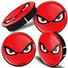 SkinoEu® 4 x 60mm Coprimozzi Coprimozzo Universale Copricerchi Tappi per Ruote Tappi di Cerchioni Tappi di Copertura Senza Rosso No Fear Eyes C 75