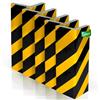 NURADA Paracolpi Garage. Protezione Portiere Auto. Pack 5. Paracolpi Portiere Auto. Paraspigoli Angolari. Angolari per Muro. Paraspigoli Gommapiuma. 40x25x2cm (Giallo riflettente)
